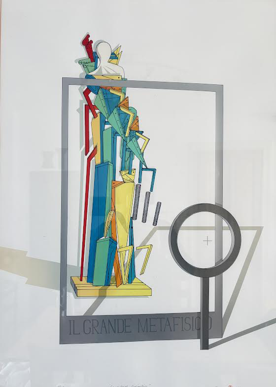 Centripetal Projection silkscreen print