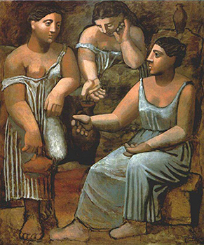 Three Women at the Spring 1921