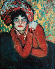 Picasso Waiting (Matgot) 1901