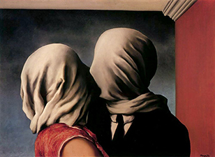 Magritte The Lovers 1928