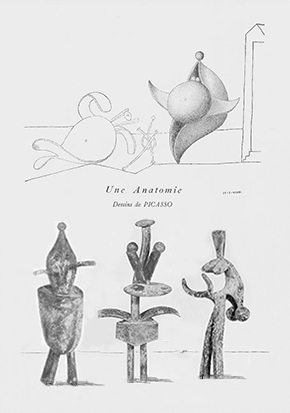 Un Anatomie Title page Bronzes