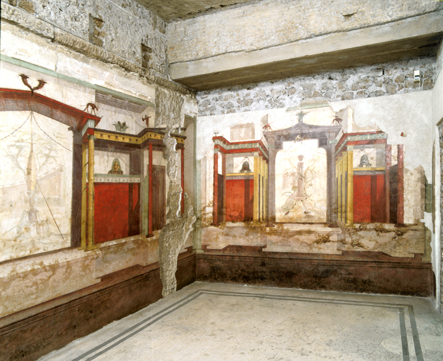 Room of the Mask, House of Augustus, Palatine Hill Rome