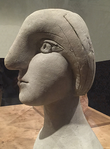 Therese Walter Head sculture