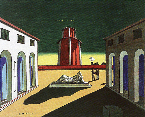 De Chirco piazza d'Italia 1962