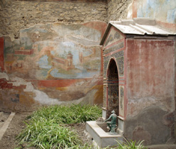 Garden wall-painting in Casa della Fontana piccola