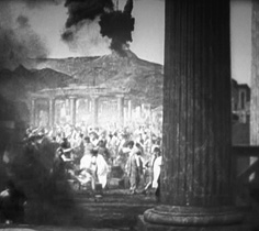 Eruptiopn sequence Last Days 1913Directed by Mario Caserini