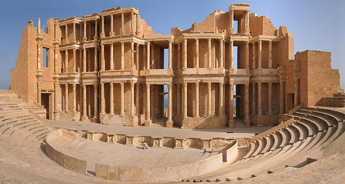 Roman Theatre Sabratha, Libya