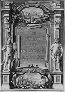 Eraly publication by the Royal Herculaneum Accademy