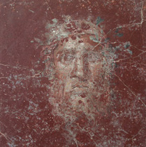 Depiction of a deity, Villa Arianna, Naples