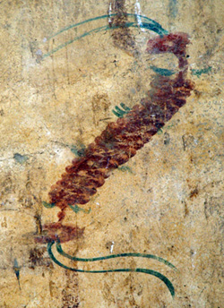 fillet or body scarf made from everlasting flowers