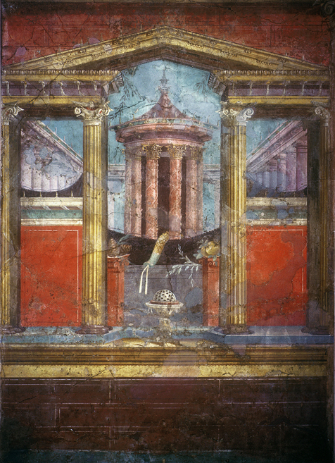Tholos sanctuary Room Boscoreale