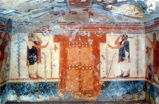 tomb of the Augurs Tarquinia