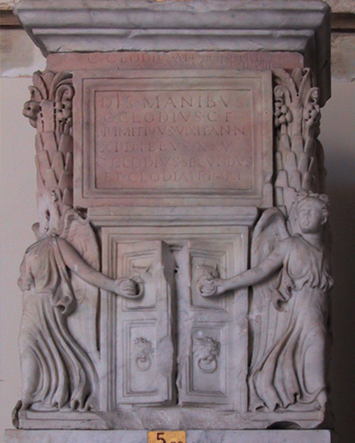 false-door in sarcophagus