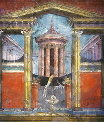 tholos left wall