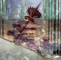 Torch of Apollo and Bucrania
