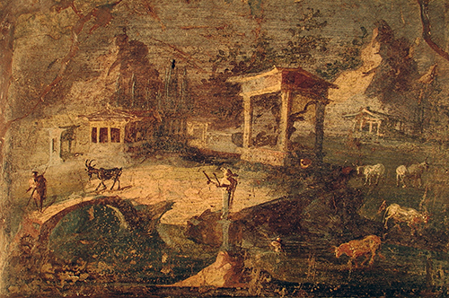 Sacro-bucholic landscape