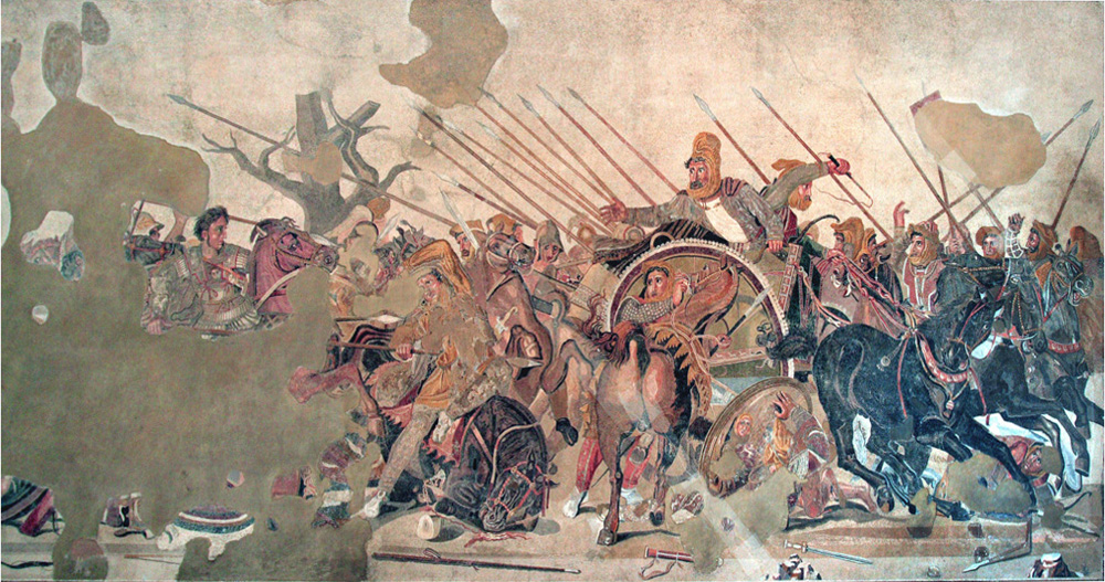 Alexander mosaic Pompeii