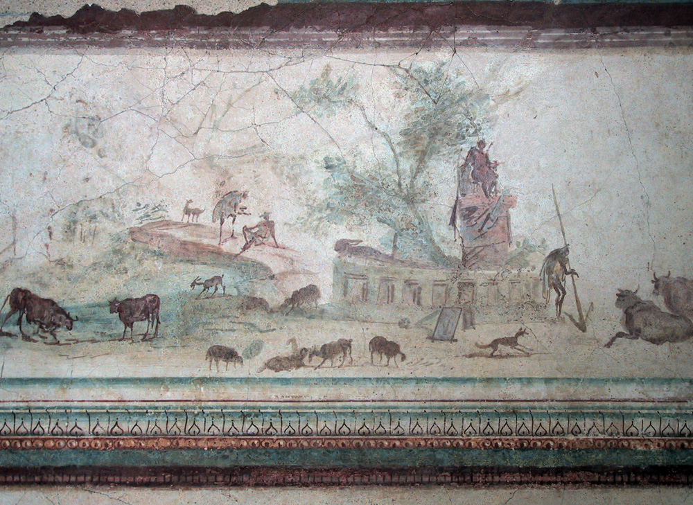 Bucolic Lansacpe Terme Museum Rome