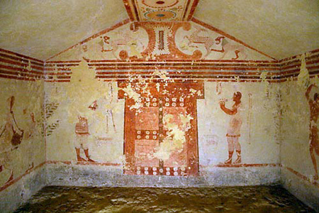 Tomb of the Cardarelli Tarquinia