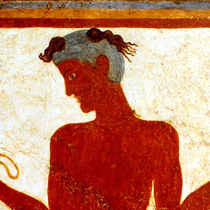 Minoan wall-painting Akrotiri