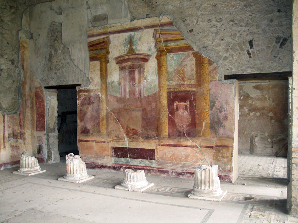 Oecus Corinthius Casa dei Labarinto, Pompeii