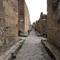 Street facades Pompeii
